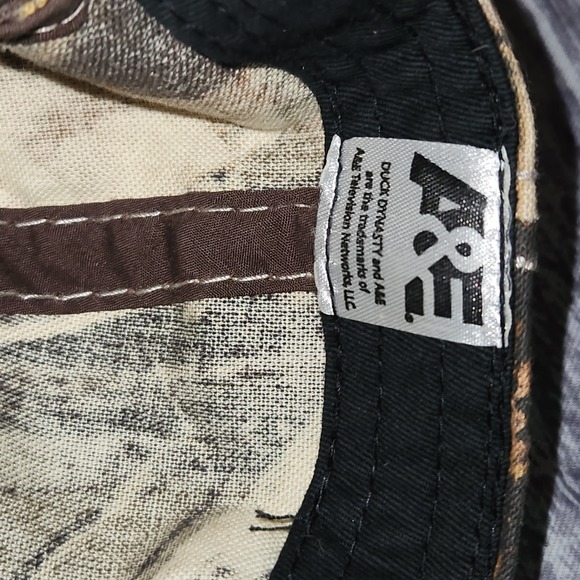 Duck Dynasty Camo Baseball Cap Brown Outdoor‎ Cap Hunting Fishing Men Adjustable - Picture 9 of 9